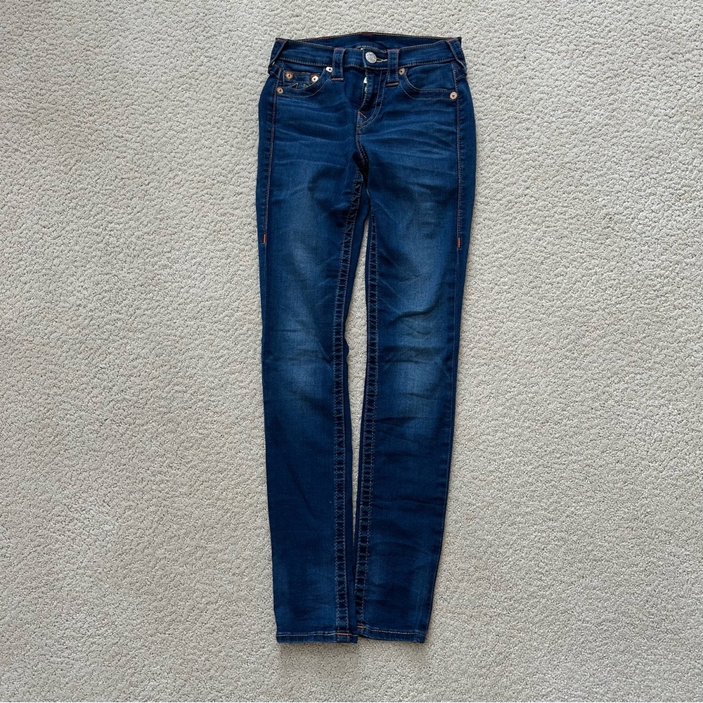 Women's Dark Blue Jeans